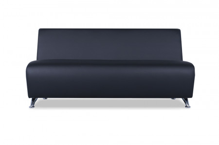 Офисный диван Интер хром 3-х местный - купить за 20351 руб